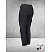 PLUS BASICS Broek 7/8 ZWART
